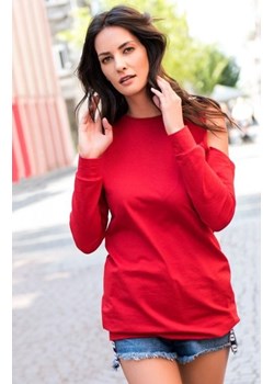 *Numinou NU101 bluzka czerwona ze sklepu intimiti.pl w kategorii Bluzki damskie - zdjęcie 187902591
