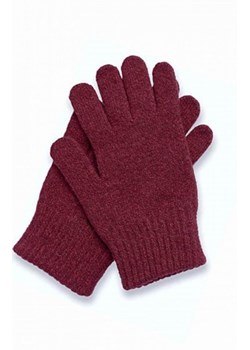 Bordowe wełniane rękawiczki Anna ze sklepu intimiti.pl w kategorii Rękawiczki damskie - zdjęcie 187902621