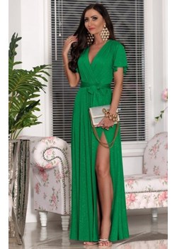 Elizabeth maxi sukienka Bella brokat zielona ze sklepu intimiti.pl w kategorii Sukienki - zdjęcie 187902822