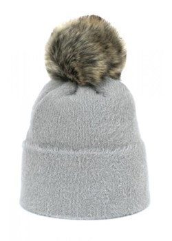 Art of polo Soft Fluff czapka damska jasnoszara ze sklepu intimiti.pl w kategorii Czapki zimowe damskie - zdjęcie 187902823