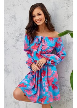 Kwiatowa sukienka hiszpanka 0360/F44 ze sklepu intimiti.pl w kategorii Sukienki - zdjęcie 187902880