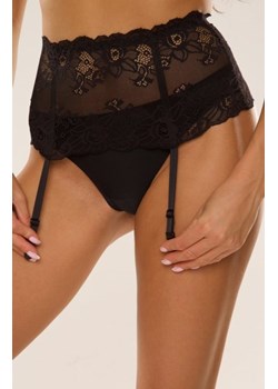 De Lafense Babette 945 pas do pończoch czarny ze sklepu intimiti.pl w kategorii Akcesoria do bielizny - zdjęcie 187902974