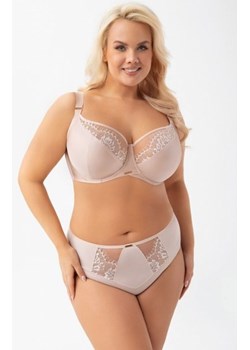 Gorsenia Evia K938 figi damskie z wysokim stanem beżowe ze sklepu intimiti.pl w kategorii Majtki damskie - zdjęcie 187903161