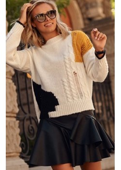 *Rozkloszowana mini spódniczka czarna M614 ze sklepu intimiti.pl w kategorii Spódnice - zdjęcie 187903603