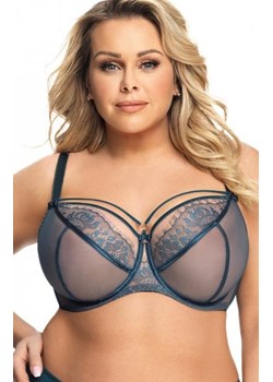 *Gorsenia K496 Paradise biustonosz miękki zielony ze sklepu intimiti.pl w kategorii Biustonosze - zdjęcie 187903722