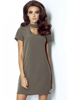 Ivon 204 Elena sukienka khaki ze sklepu intimiti.pl w kategorii Sukienki - zdjęcie 187903884