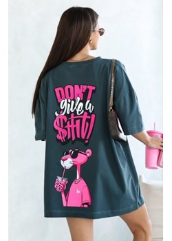 Oversizowy t-shirt Pantera Drink ze sklepu intimiti.pl w kategorii Bluzki damskie - zdjęcie 187903930