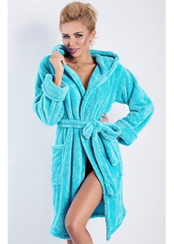 Dkaren Diana szlafrok turkusowy ze sklepu intimiti.pl w kategorii Szlafroki damskie - zdjęcie 187903934