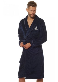 L&amp;L 2114 Marine szlafrok męski ze sklepu intimiti.pl w kategorii Szlafroki męskie - zdjęcie 187903981