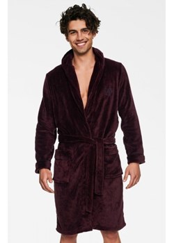 Henderson Trick 40067-93X bordowy szlafrok męski ze sklepu intimiti.pl w kategorii Szlafroki męskie - zdjęcie 187904053