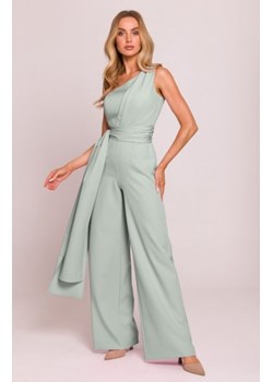 Moe kombinezon na jedno ramię miętowy M845 ze sklepu intimiti.pl w kategorii Kombinezony damskie - zdjęcie 187904111