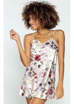 Wzorzysta koszulka nocna satynowa DK-HK/D5 ze sklepu intimiti.pl w kategorii Koszule nocne - zdjęcie 187904264