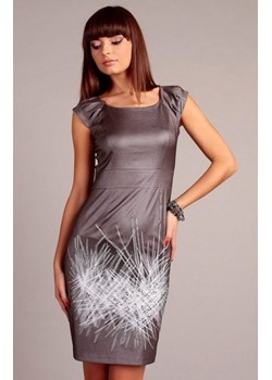 Vera Fashion Denise sukienka beżowa ze sklepu intimiti.pl w kategorii Sukienki - zdjęcie 187904301