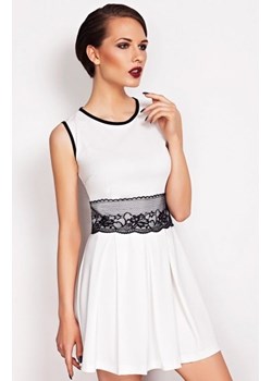 Vera Fashion Elodie sukienka ecru ze sklepu intimiti.pl w kategorii Sukienki - zdjęcie 187904314