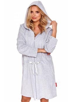 Doctor Nap SWO.1008 welurowy szlafrok damski ze sklepu intimiti.pl w kategorii Szlafroki damskie - zdjęcie 187904413