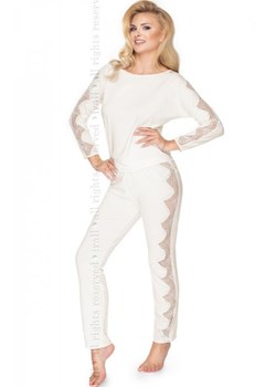 Dwuczęściowa pizama Irall ecru Pandora ze sklepu intimiti.pl w kategorii Piżamy damskie - zdjęcie 187904473