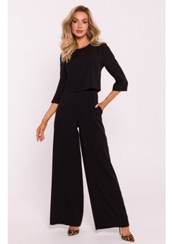 Moe kombinezon z podwójną górą czarny M798 ze sklepu intimiti.pl w kategorii Kombinezony damskie - zdjęcie 187904771