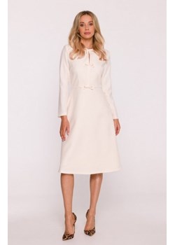 Stylove S414 sukienka z kokardkami kość słoniowa ze sklepu intimiti.pl w kategorii Sukienki - zdjęcie 187905722