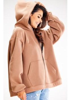 Awama A610 oversizowa bluza z kapturem ze sklepu intimiti.pl w kategorii Bluzy damskie - zdjęcie 187905802