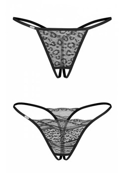 Obsessive Bianca crotchless Thong A'2 stringi damskie ze sklepu intimiti.pl w kategorii Majtki damskie - zdjęcie 187905824