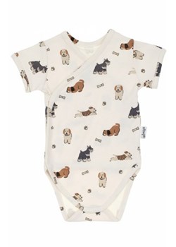 Bawełniane body niemowlęce pieski ze sklepu intimiti.pl w kategorii Body niemowlęce - zdjęcie 187905991