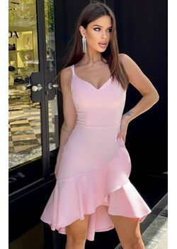 *Elegancka sukienka z falbaną 238-20 ze sklepu intimiti.pl w kategorii Sukienki - zdjęcie 187906083