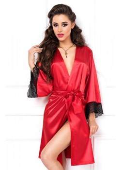 Dkaren Nikola szlafrok czerwony ze sklepu intimiti.pl w kategorii Szlafroki damskie - zdjęcie 187906094