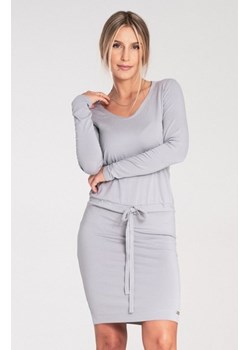 Figl M1049 ciemny szary sukienka damska ze sklepu intimiti.pl w kategorii Sukienki - zdjęcie 187906282