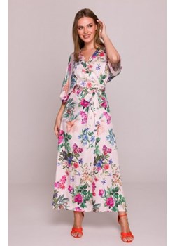 Stylove S405/1 sukienka kopertowa maxi we wzór ze sklepu intimiti.pl w kategorii Sukienki - zdjęcie 187906384