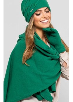 Kamea 01 szalik wełniany zielony ze sklepu intimiti.pl w kategorii Szaliki i chusty damskie - zdjęcie 187906440