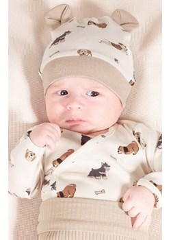 Bawełniane body dziecięce kopertowe pieski ze sklepu intimiti.pl w kategorii Body niemowlęce - zdjęcie 187906463