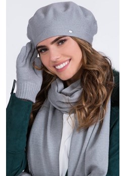 Kamea Inezz szary beret damski ze sklepu intimiti.pl w kategorii Berety damskie - zdjęcie 187906564