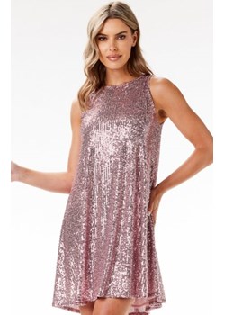 Awama A691 cekinowa mini sukienka ze sklepu intimiti.pl w kategorii Sukienki - zdjęcie 187906614