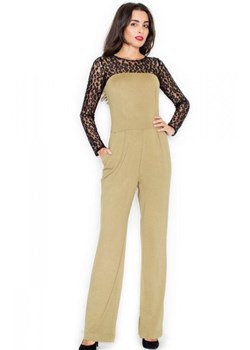 Katrus K324 kombinezon oliwkowy ze sklepu intimiti.pl w kategorii Kombinezony damskie - zdjęcie 187907292