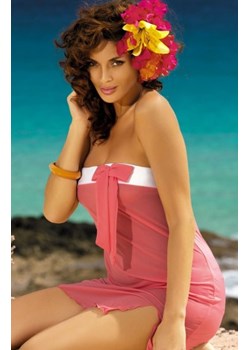 Marko Tunika Mia Kyr Pache M-241 Koralowa (310) ze sklepu intimiti.pl w kategorii Odzież plażowa - zdjęcie 187907894