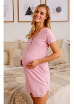 Koszulka nocna z prążkowanej bawełny TM.4542 ze sklepu intimiti.pl w kategorii Koszule nocne - zdjęcie 187907984
