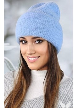Kamea Benita błękitna czapka damska ze sklepu intimiti.pl w kategorii Czapki zimowe damskie - zdjęcie 187908061