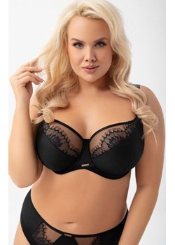 Gorsenia Evia K937 biustonosz miękki soft czarny ze sklepu intimiti.pl w kategorii Biustonosze - zdjęcie 187908172