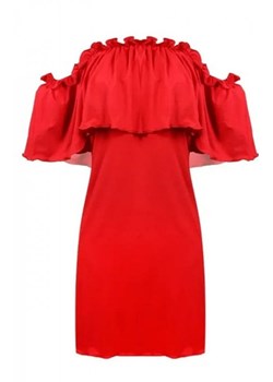 Holly czerwona koszulka damska hiszpanka ze sklepu intimiti.pl w kategorii Koszule nocne - zdjęcie 187908474