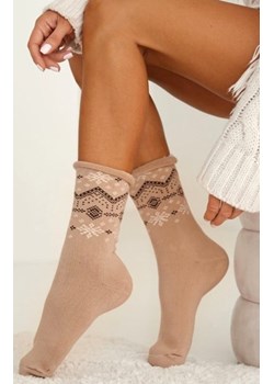 Milena 0118-011 Gwiazdki skarpety damskie frotta ze sklepu intimiti.pl w kategorii Skarpetki damskie - zdjęcie 187908484