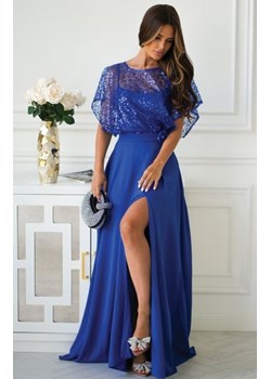 Bicotone długa sukienka z cekinowym bolerkiem ze sklepu intimiti.pl w kategorii Sukienki - zdjęcie 187908534