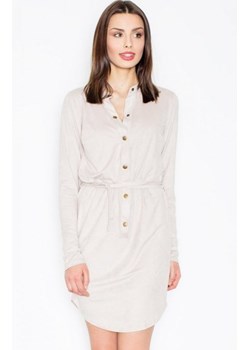 Figl M454 sukienka beżowy ze sklepu intimiti.pl w kategorii Sukienki - zdjęcie 187908592