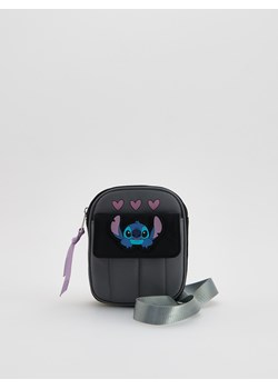 Reserved - Saszetka Lilo i Stitch - ciemnoszary ze sklepu Reserved w kategorii Torby i walizki dziecięce - zdjęcie 187909542