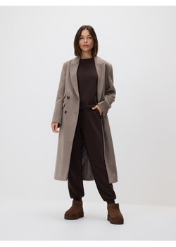 Reserved - Dresowe joggery - ciemnobrązowy ze sklepu Reserved w kategorii Spodnie damskie - zdjęcie 187909620