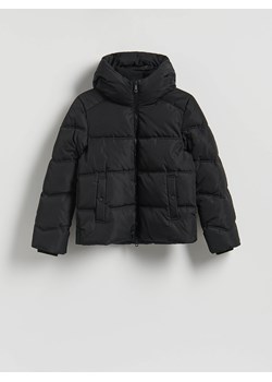 Reserved - Pikowana kurtka z kapturem - czarny ze sklepu Reserved w kategorii Kurtki damskie - zdjęcie 187909654