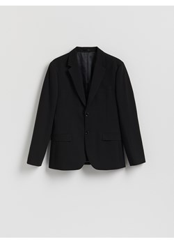 Reserved - Marynarka slim fit - czarny ze sklepu Reserved w kategorii Marynarki męskie - zdjęcie 187909753
