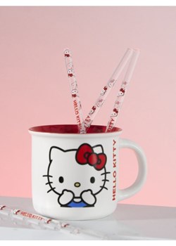 Sinsay - Zestaw szklanych słomek z czyścikiem Hello Kitty 5 pack - wielobarwny ze sklepu Sinsay w kategorii Dom - zdjęcie 187910194