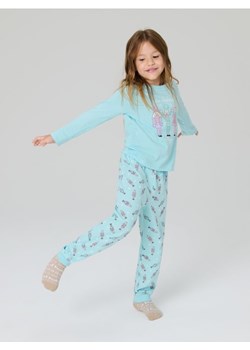 Sinsay - Świąteczna piżama dwuczęściowa z motywem dziadków do orzechów - zielony ze sklepu Sinsay w kategorii Piżamy dziecięce - zdjęcie 187910201