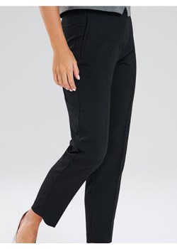 Sinsay - Gładkie spodnie na kant - czarny ze sklepu Sinsay w kategorii Spodnie damskie - zdjęcie 187910222