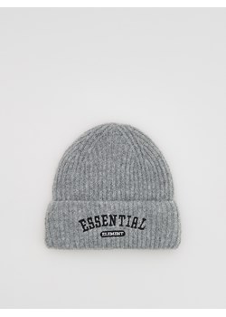 Reserved - Czapka z haftem - jasnoszary ze sklepu Reserved w kategorii Czapki dziecięce - zdjęcie 187910814